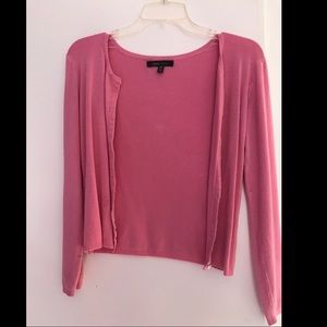 BCBGMAXAZRIA Pink sweater